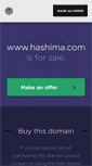 Mobile Screenshot of hashima.com